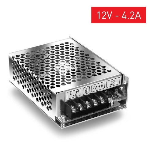 Fuente Switching Metalica 12v 4a Amp Cctv Tira Led Gtia 1