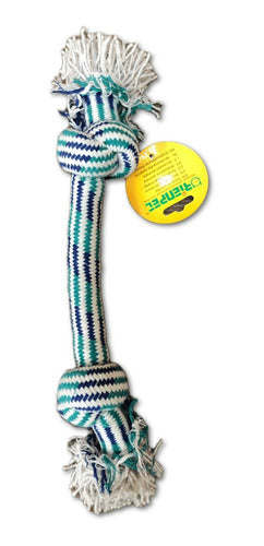 Orienpet Dog Toy Simple Rope Double Knot 30cm 0