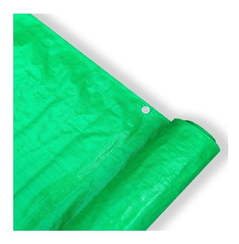 Rafia Fence Cover 1.90m Length Per Meter Green Without Eyelet x10m 1