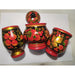 TILO DORADO Russian Mate Set + Artisan Sugar Bowl - 2 Pieces 2