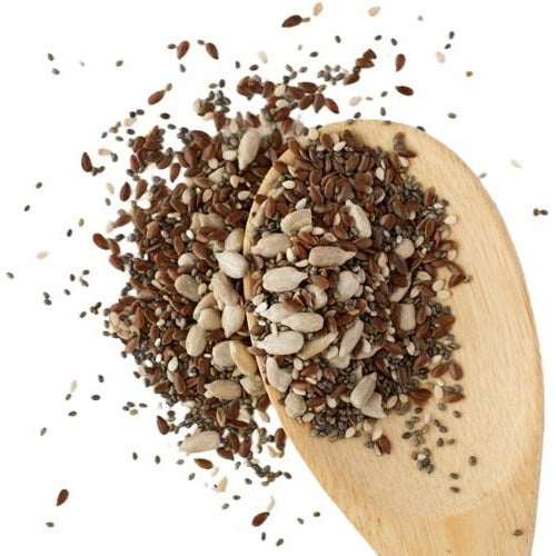 Jumbalay Mix Of 5 Seeds 1 Kg Sesame Flax Chia Sunflower 0