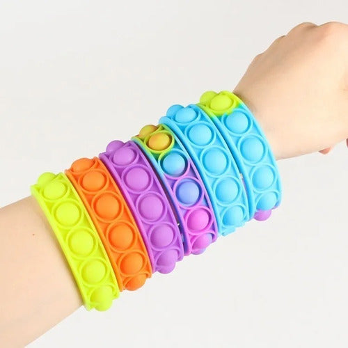 30 Pop It Pulsera Multicolor Para Sorpresita Pack X 30 1