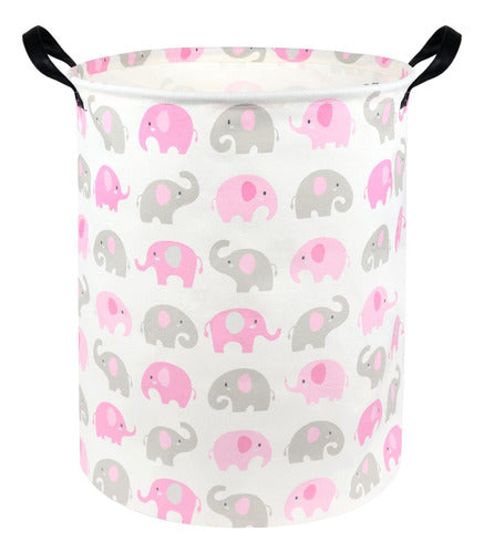 FXOCSHE Large Storage Basket, Elephant Basket 0