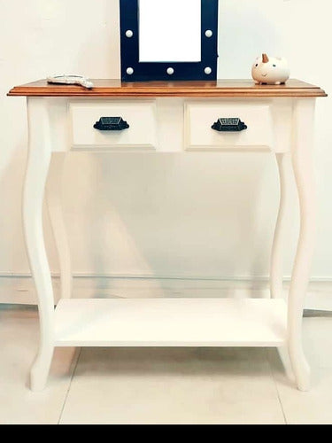 Zhoe Double Drawer Table 0