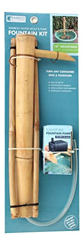 Bamboo Accents 12in Adjustable Nozzle and Fountain Pump Kit 2