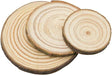 Soonpam Wooden Slices, Unfinished Wood Discs, 3 Circles 1