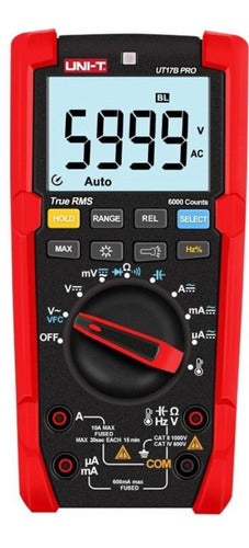 Uni-T UT17B Pro Digital True RMS Multimeter with Temperature Measurement 1