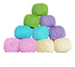 KGS Crochet Cotton Yarn in 10 Pastel Color Balls 0