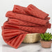 Lavish Home Luxurious Plush Cotton Bath Towel Set - 6 Pieces 1