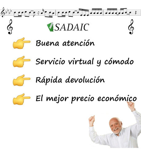 Partitura Transcripción A Partituras Para Registrar En Sadaic 3