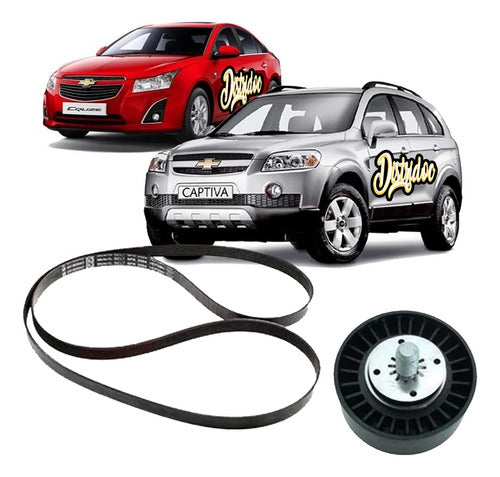 Kit Polyv Polea + Correa Chevrolet Captiva Cruze 2.0 Td 0