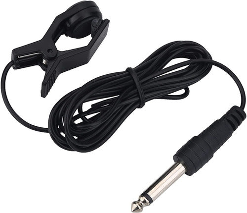 Zebra Pickup-50 Acoustic and Folk Guitar Contact Microphone with 2.4m Cable 0