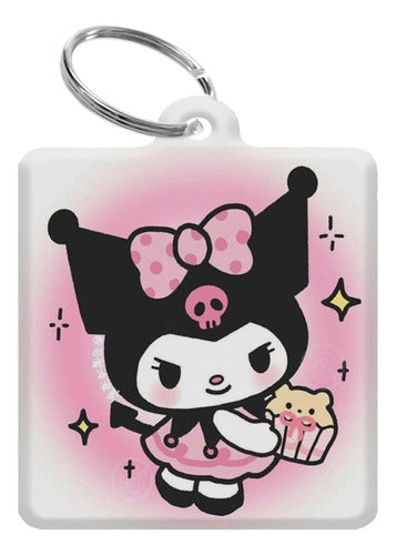 Sublismall Kuromi and Cinamoroll Keychains for Children's Day | Wholesale x30 7