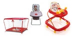 Folding High Chair Playpen Walker 3 Positions Baby 7