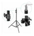 Aluminum Extendable Tripod up to 210 cm with Phone Holder 5