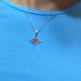 Surgical Steel Amulet Charm Necklace Pendant for Protection, Energy, and Good Luck 19