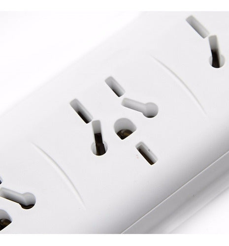 Power Strip 4-Outlet Multiple Socket Extender 1.5 Meters Cable 1
