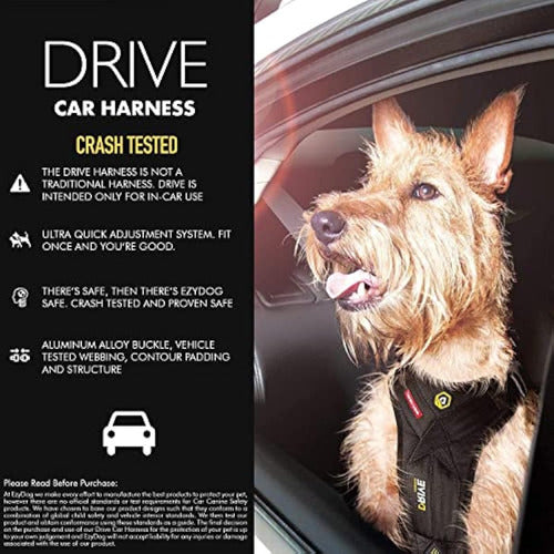 Ezydog Drive Safety - Travel Harness for Dogs 1