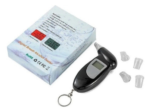 Espirómetro Profesional Control Alcoholemia Tester Alcohol 5