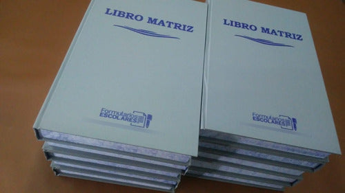 Libro Matriz (para 4 Años) 90 Grs 1