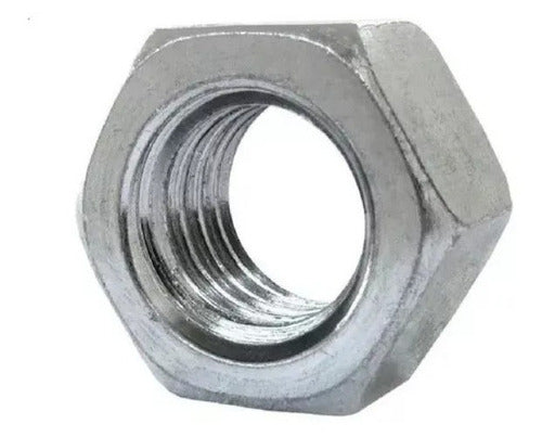 Tuerca Hexagonales Zincadas De 1/4 De Kg (325 Aprox.) 0