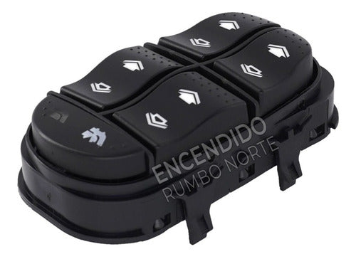 CRI:FA Tecla Alza Cristales Cuadruple Ford Focus 2000 Al 2009 1