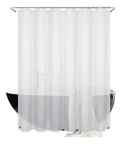 Eliplast Anti-Mold Shower Curtain Liner 180 X 180cm 0