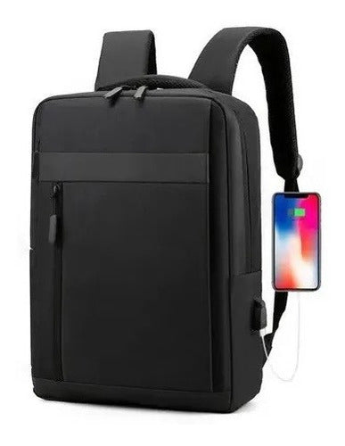 Omaska Laptop Security Anti-Theft USB Backpack 5