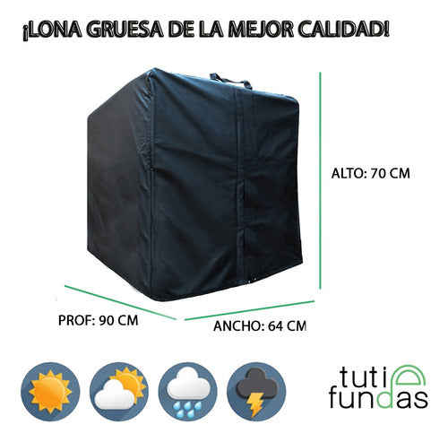 Lüsqtoff Funda Cubre Grupo Electrógeno 1ogf-4 Generador 1