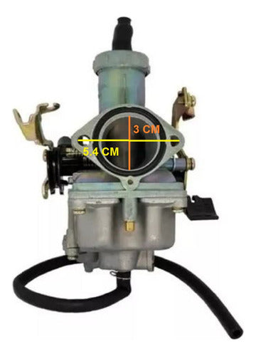 Hellux 30mm Carburetor with Fuel Pump for Panther Motorcycles 0