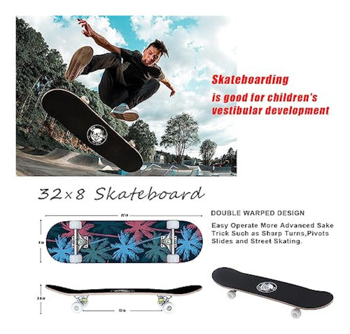 Beginner Skateboards, 32 x 8 Inches 2