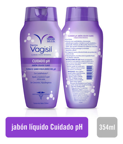 Vagisil Dermo Liquid Soap pH Care 354ml Intimate Care 1