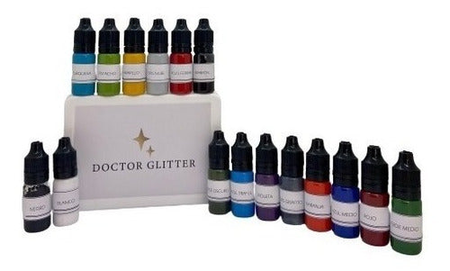 Doctor Glitter Epoxy Tint Pigments 16u Solid Intense Colors 0