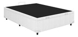 Base Box Baú Casal 138x188 Corino Branco - Venda Somente Rj 1