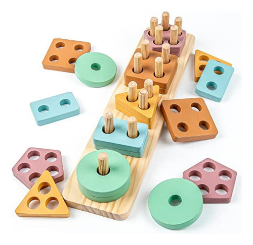 Montessori Toys for Babies 1 Year, Blocks 0