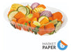 Market Paper Oval Disposable Plastic Tray 105 Microwave X600 3