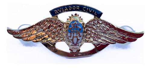 Emblema De Aviador Civil 0