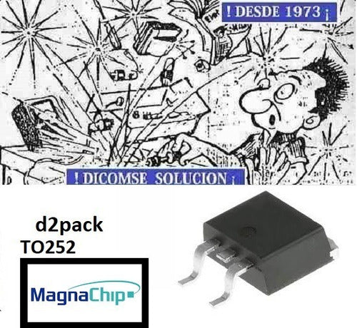 MagnaChip MDD7N257N25 N Channel 6A 250V TO252 Transistor 0