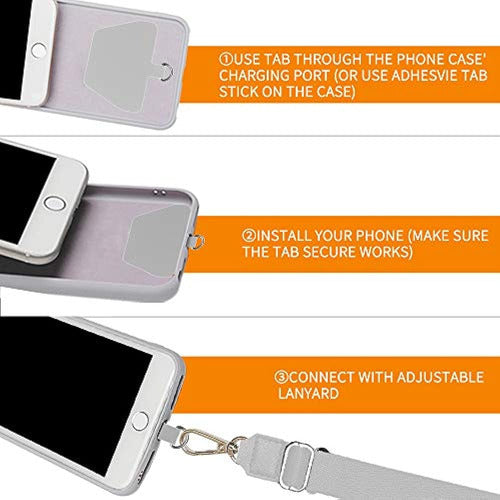 Doormoon Phone Neck Strap, Wrist Lanyard Keychain 2