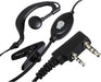 Kit 2 Fone Ouvido Rádio Ht Kenwoo Baofeng  Pronta Entrega777 0