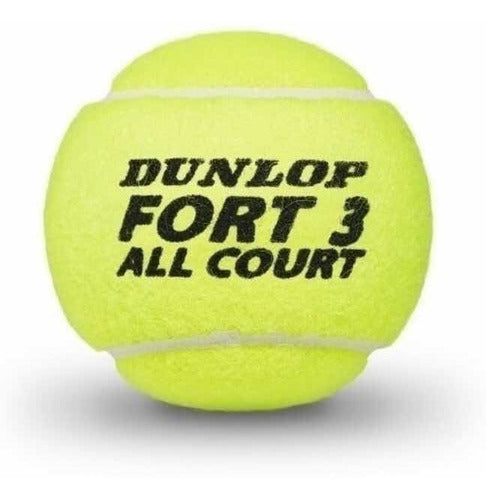 Dunlop Fort All Court Tennis Balls Tube x3. Pack of 2 Units 2