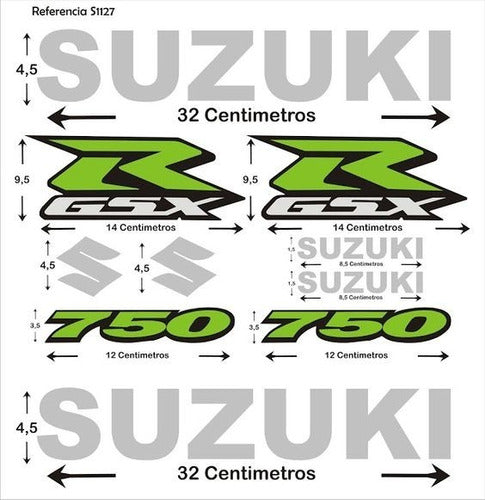 Suzuki Calcos Plancha 750 Gsx 3