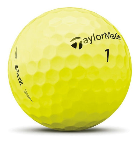 TaylorMade TP5 Yellow Golf Balls - Box of 12 1