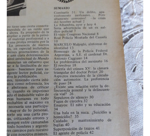 Revista Mundo Policial Nº 31 - Mayo Junio 1975 1