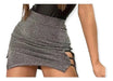 Elegant Lurex Dress Skirt with Slits on Both Sides 5
