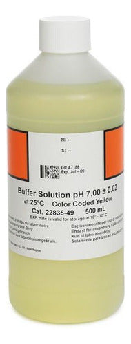 Hach pH 7.00 Buffer Solution 500ml - Yellow 1