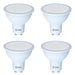 Set of 4 Cold LED Baw Reflective Lamps 7W, 630lm, 50-60Hz 0