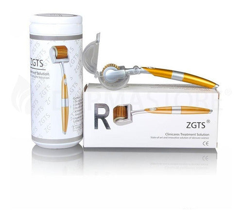 ZGTS® Dermaroller 192 Titanium Microneedling - Choose Size: 0.5 / 1.0 / 1.5 1