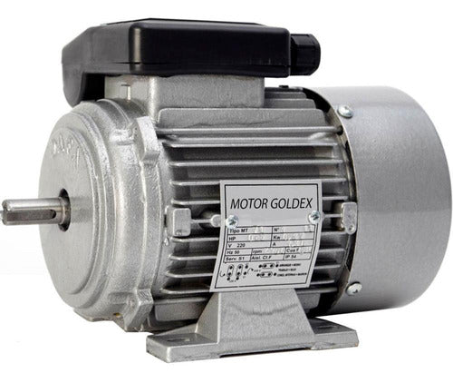 Motor Eléctrico Monofásico Blindado 1hp 2780 Goldex H Y T 0