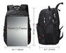 Nubily Waterproof 17 Inch Laptop Backpack 5